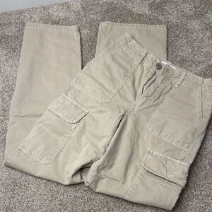 Zara Women's Tan Cargo Pants